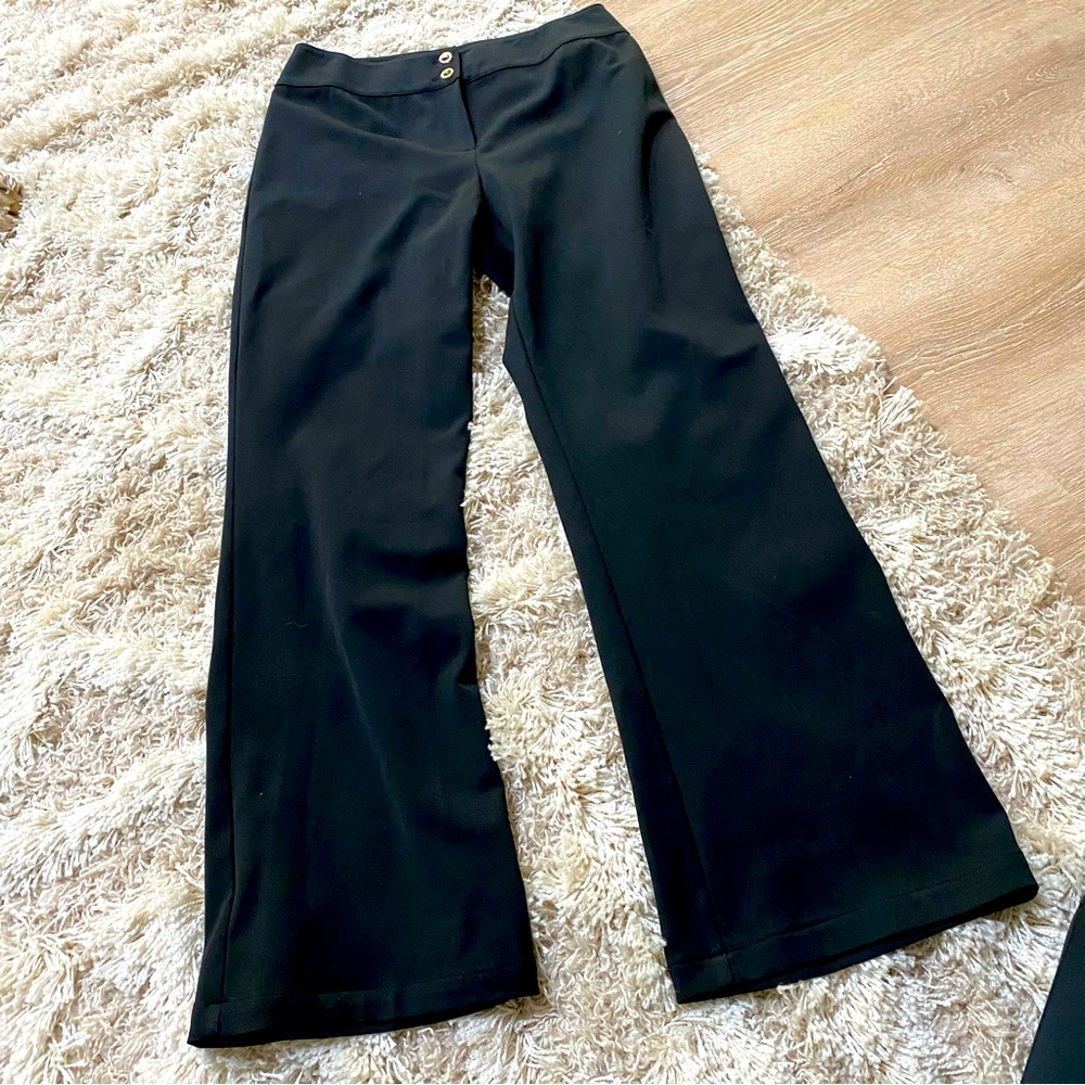 St. John Collection Black Pants Slacks trousers Size 8